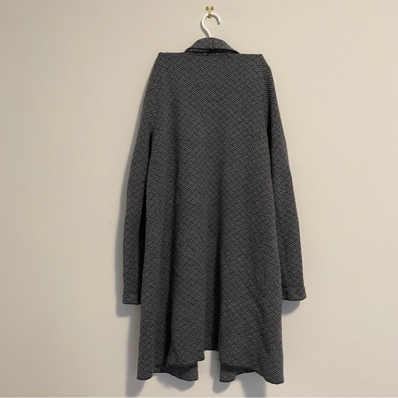 Nanette Lapore Merino Wool Gray Duster Cardigan - Picture 2 of 4